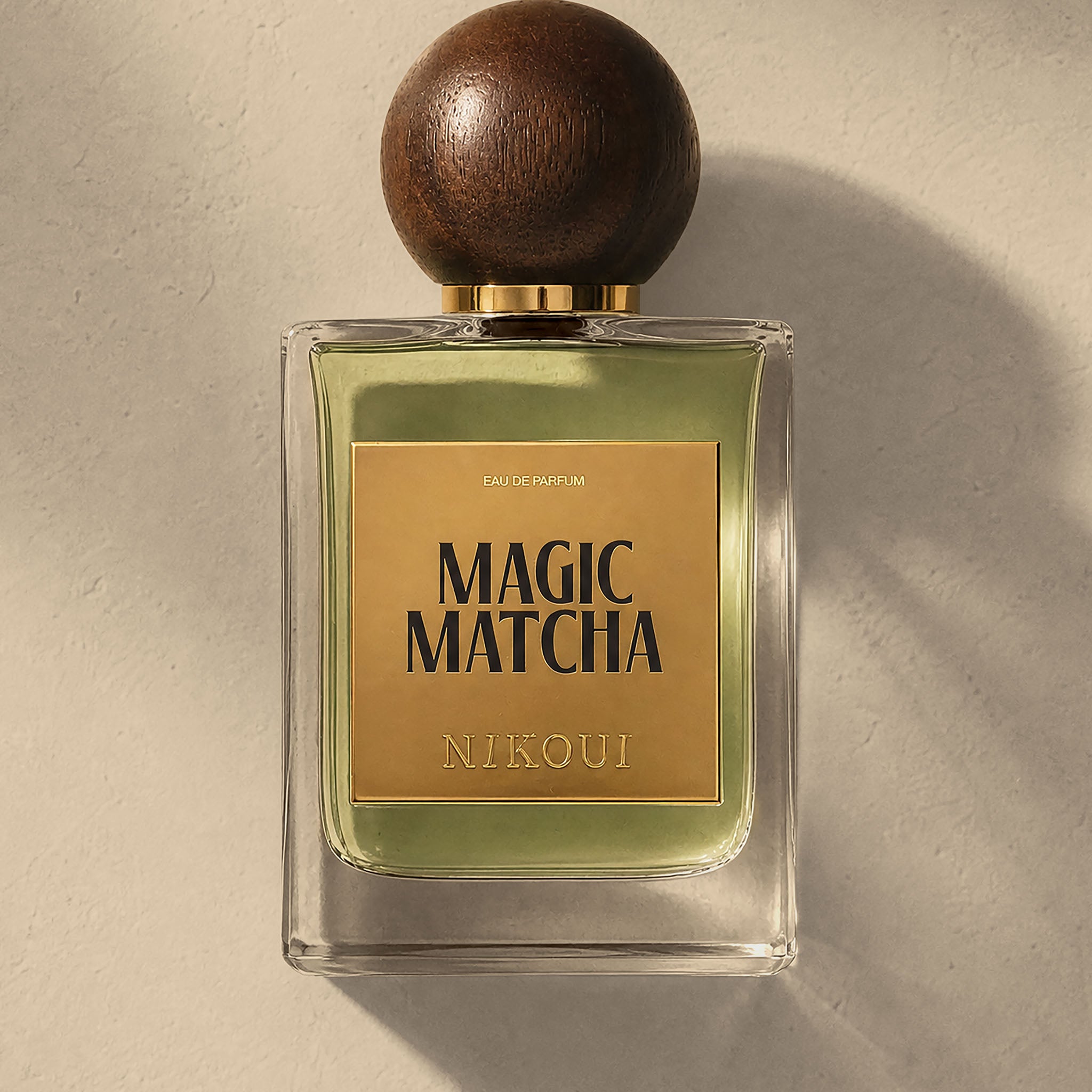 Magic Matcha Eau de Parfum flaske fra Maison Nikoui, New Nordic Niche parfume fra København
