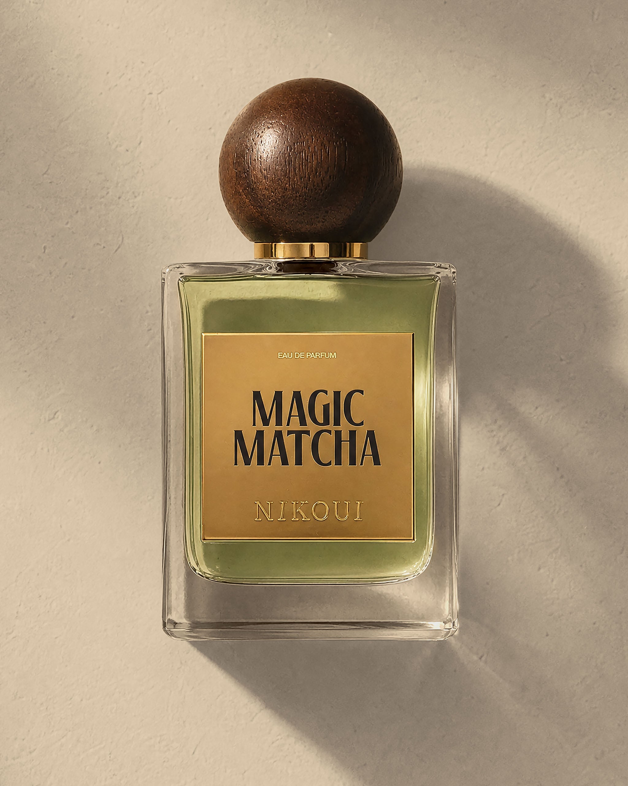 Magic Matcha Eau de Parfum flaske fra Maison Nikoui, New Nordic Niche parfume fra København